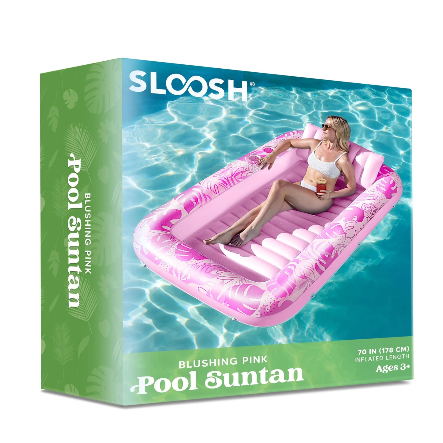 Piscine de bronzage gonflable pour adultes