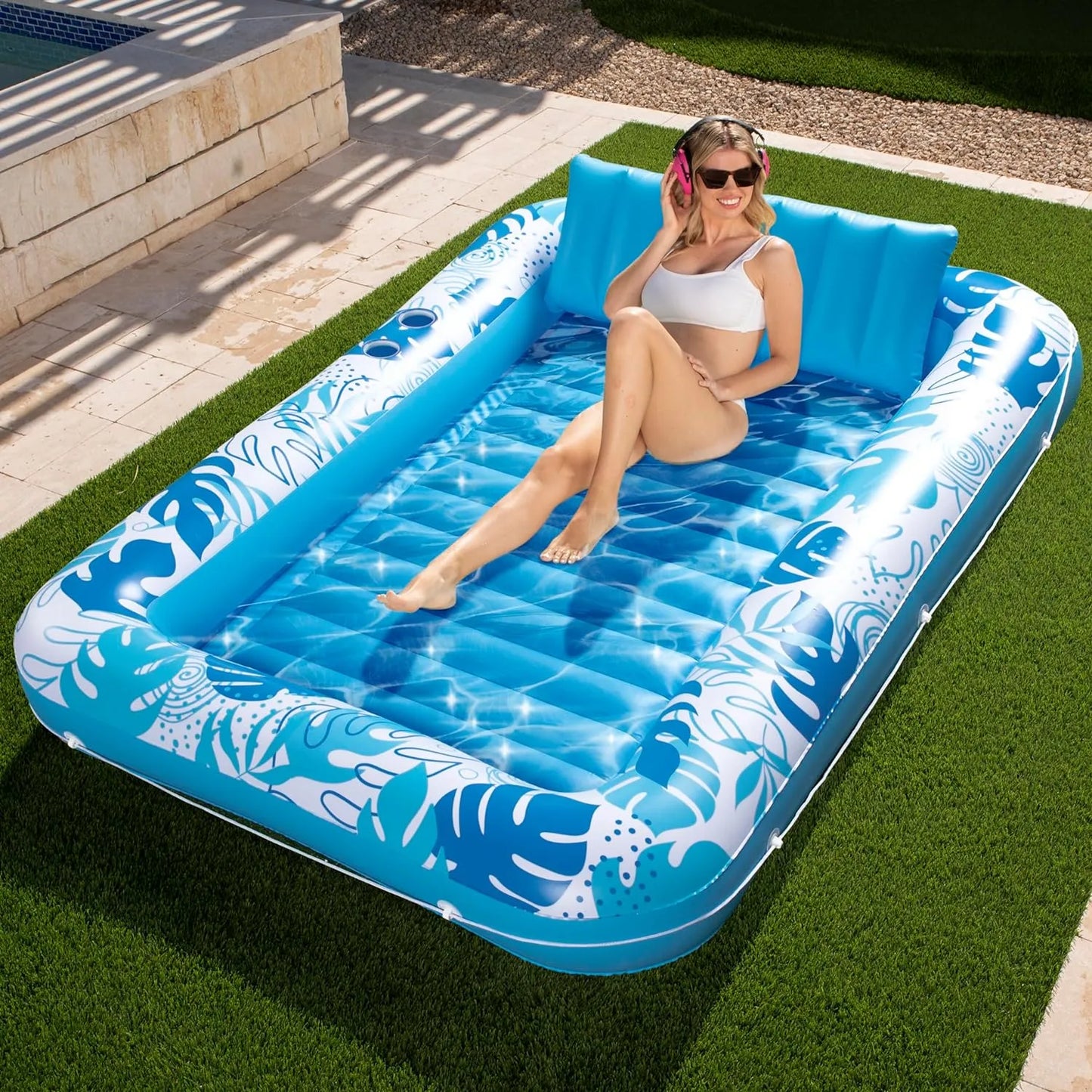 Piscine Gonflable XL Bleu