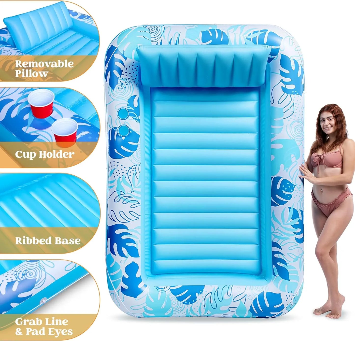Piscine Gonflable XL Bleu