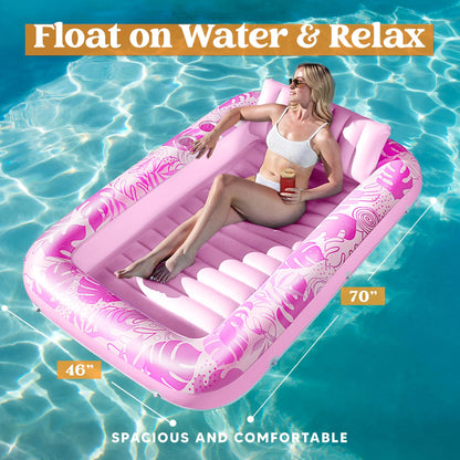 Piscine de bronzage gonflable pour adultes