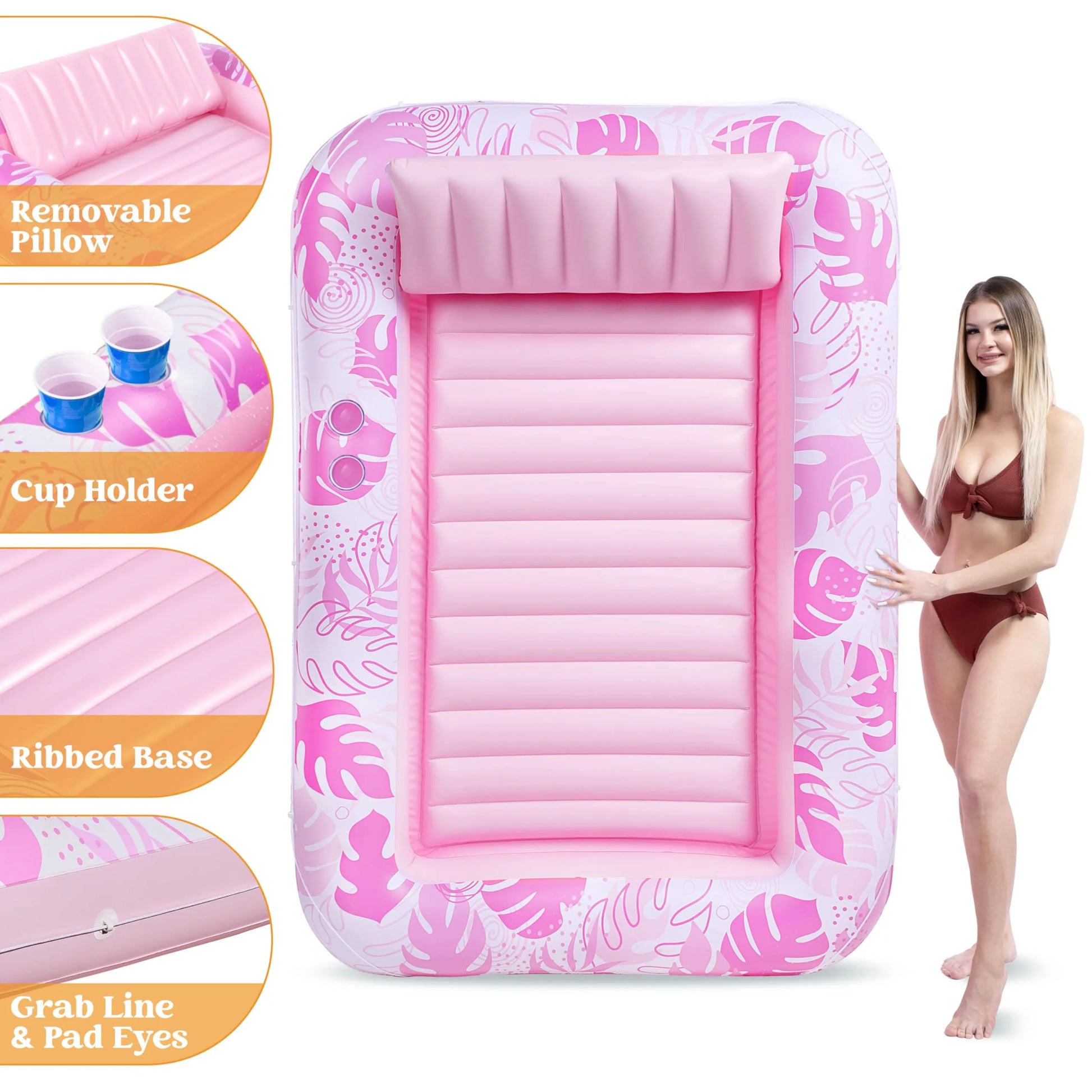 Piscine de bronzage gonflable pour adultes